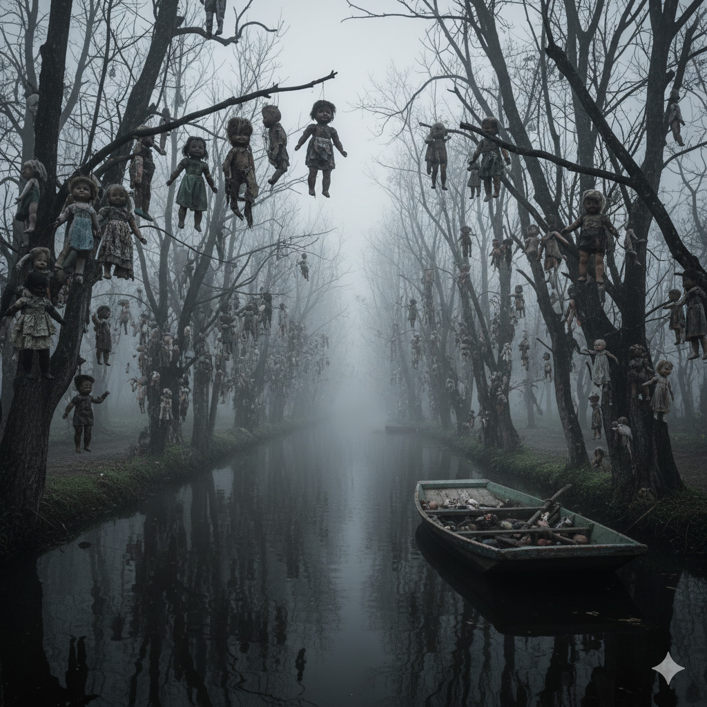 Fotografía de la Isla de las Muñecas